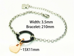 Stainless Steel 316L Bracelets (Lady Popular)-HY90B0144HIF