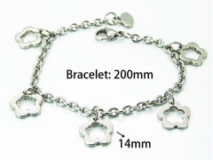 HY Wholesale Stainless Steel 316L Bracelets (Steel Color)-HY81B0183OA