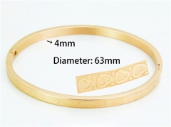 Stainless Steel 316L Bangle (Popular)-HY42B0083HAD