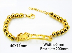 HY Wholesale Rosary Bracelets Stainless Steel 316L-HY76B0289ND