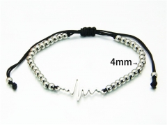 HY Wholesale Rosary Bracelets Stainless Steel 316L-HY76B0829LQ