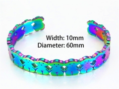 HY Jewelry Wholesale Stainless Steel 316L Bangle (Colorful)-HY90B0227HMR