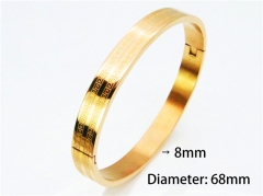 Stainless Steel 316L Bangle (Popular)-HY42B0021HCA