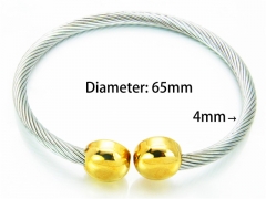 HY Jewelry Wholesale Stainless Steel 316L Bangle (Steel Wire)-HY58B0160OW