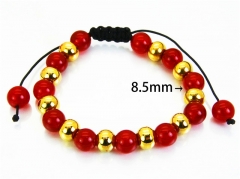 HY Wholesale Rosary Bracelets Stainless Steel 316L-HY76B1401MLT