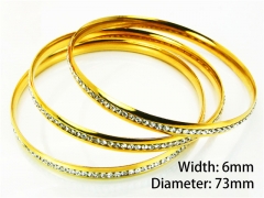 HY Jewelry Wholesale Stainless Steel 316L Bangle (Merger)-HY58B0199HME