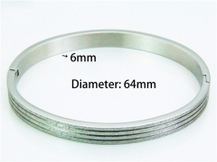 Stainless Steel 316L Bangle (Popular)-HY42B0030HHC