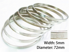 HY Jewelry Wholesale Stainless Steel 316L Bangle (Merger)-HY58B0104HVV