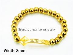 HY Wholesale Rosary Bracelets Stainless Steel 316L-HY76B0498MLX