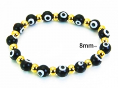 HY Wholesale Rosary Bracelets Stainless Steel 316L-HY76B1414MS