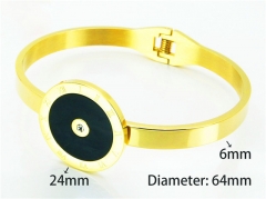 Stainless Steel 316L Bangle (Popular)-HY81B0199HPX