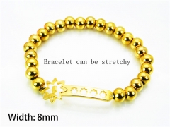 HY Wholesale Rosary Bracelets Stainless Steel 316L-HY76B0494MLV