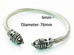 HY Jewelry Wholesale Stainless Steel 316L Bangle (Steel Wire)-HY22B0077ILX