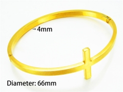 Stainless Steel 316L Bangle (Popular)-HY58B0188HLD