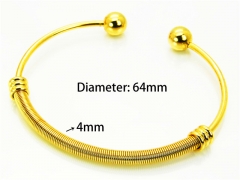 HY Jewelry Wholesale Stainless Steel 316L Bangle (Steel Wire)-HY58B0215MS