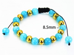 HY Wholesale Rosary Bracelets Stainless Steel 316L-HY76B1406MLE