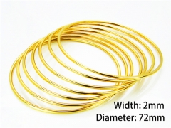 HY Jewelry Wholesale Stainless Steel 316L Bangle (Merger)-HY58B0144HKR
