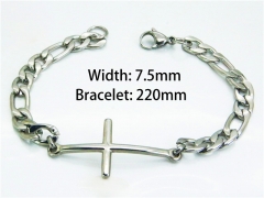 HY Wholesale Stainless Steel 316L Bracelets (Steel Color)-HY55B0674MQ