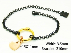 Stainless Steel 316L Bracelets (Lady Popular)-HY90B0147HJS