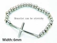 HY Wholesale Rosary Bracelets Stainless Steel 316L-HY76B0408LO