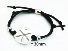 HY Wholesale Stainless Steel 316L Bracelets (Steel Color)-HY81B0631OR