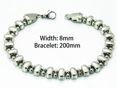 HY Wholesale Stainless Steel 316L Bracelets (Steel Color)-HY81B0175HHF