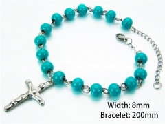 HY Wholesale Rosary Bracelets Stainless Steel 316L-HY76B0522MZ