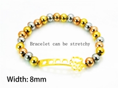 HY Wholesale Rosary Bracelets Stainless Steel 316L-HY76B0481MLS