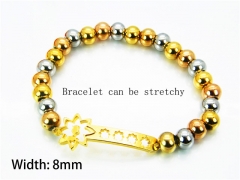 HY Wholesale Rosary Bracelets Stainless Steel 316L-HY76B0495ML