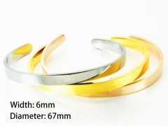 HY Jewelry Wholesale Stainless Steel 316L Bangle (Popular)-HY59B0847IIQ