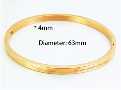 Stainless Steel 316L Bangle (Popular)-HY42B0088HRA