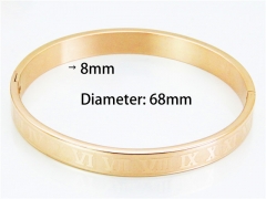 Stainless Steel 316L Bangle (Popular)-HY42B0017HAC