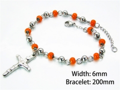 HY Wholesale Rosary Bracelets Stainless Steel 316L-HY76B0502MQ