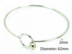 HY Jewelry Wholesale Stainless Steel 316L Bangle (PDA Style)r)-HY81B0137HSS