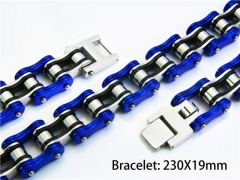 Stainless Steel 316L Bracelets (Bike Chain)-HY55B0151JMZ