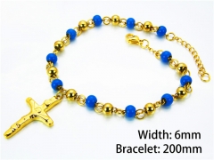 HY Wholesale Rosary Bracelets Stainless Steel 316L-HY76B0512MLQ