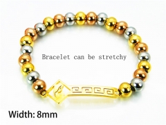 HY Wholesale Rosary Bracelets Stainless Steel 316L-HY76B0489MLS