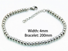 HY Wholesale Rosary Bracelets Stainless Steel 316L-HY76B0414KD