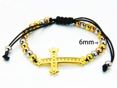 HY Wholesale Rosary Bracelets Stainless Steel 316L-HY76B0808ND
