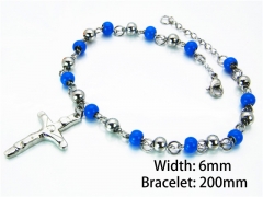HY Wholesale Rosary Bracelets Stainless Steel 316L-HY76B0504MS