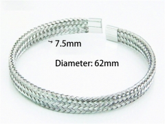HY Jewelry Wholesale Stainless Steel 316L Bangle (Steel Wire)-HY59B0509NZ