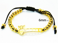 HY Wholesale Rosary Bracelets Stainless Steel 316L-HY76B0821NW