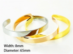 HY Jewelry Wholesale Stainless Steel 316L Bangle (Popular)-HY59B0848IJL