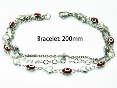 HY Wholesale Stainless Steel 316L Bracelets (Steel Color)-HY81B0165HHF