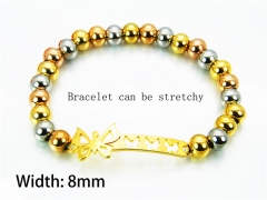 HY Wholesale Rosary Bracelets Stainless Steel 316L-HY76B0487MLT