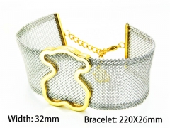 HY Jewelry Wholesale Stainless Steel 316L Bangle (Steel Wire)-HY90B0129HPT