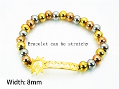 HY Wholesale Rosary Bracelets Stainless Steel 316L-HY76B0497MLS