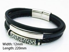 Wholesale Bracelets (Leather)-HY29B0034HMD