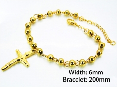 HY Wholesale Rosary Bracelets Stainless Steel 316L-HY76B0514MLS