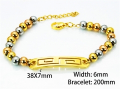 HY Wholesale Rosary Bracelets Stainless Steel 316L-HY76B0332NY